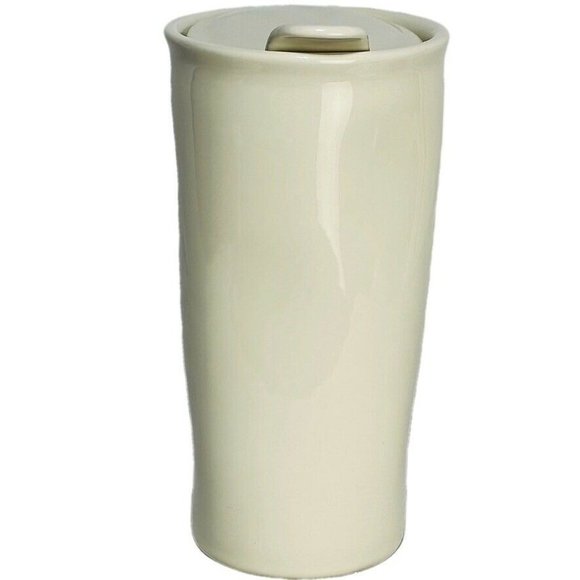 RAE DUNN ARTISAN COLLECTION by MAGENTA "HUSTLE" Travel Mug Covered Tumbler NEW - Picture 3 of 9